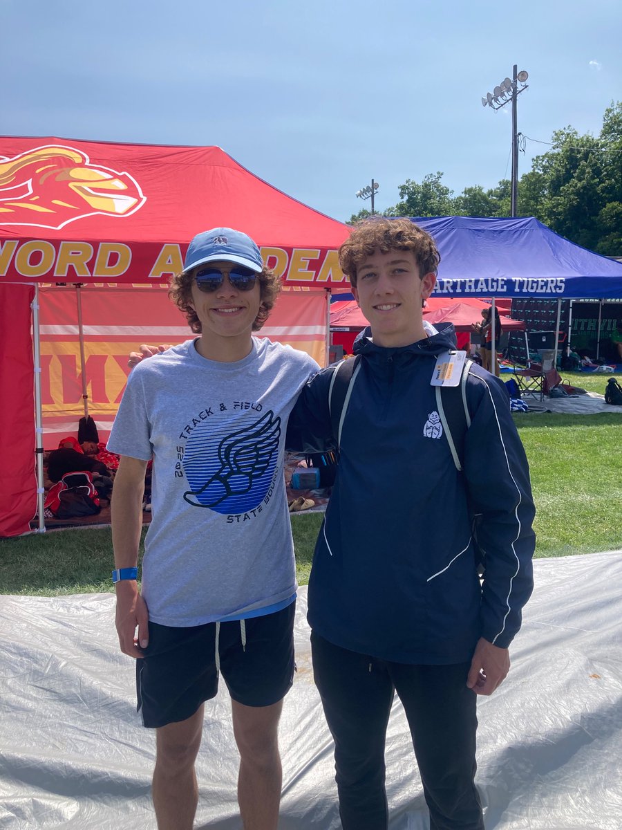 sluhxctrack's tweet photo. Alex’s All-State finish is our first 1600 All-State since 2019, and our best finish since Dustin Davidson’s State Championship in ‘16. 

Luca’s Long Jump finish is our best in years, and our first qualifier since 2016! https://t.co/Zen36wef7u