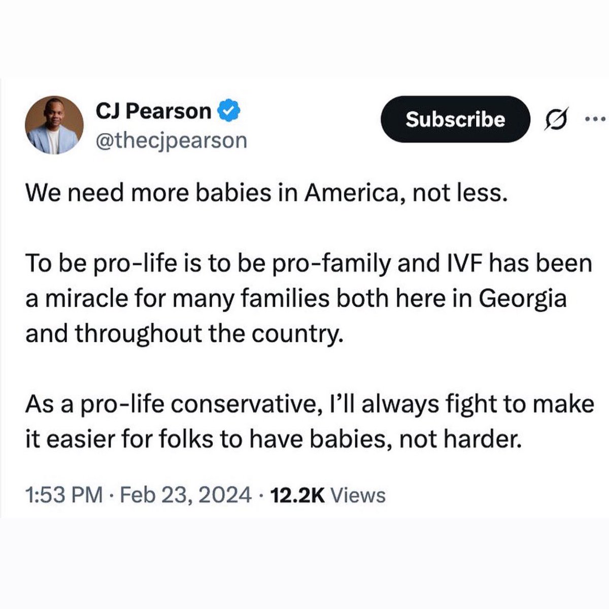 YES!!! We agree with <a href="/thecjpearson/">CJ Pearson</a>!