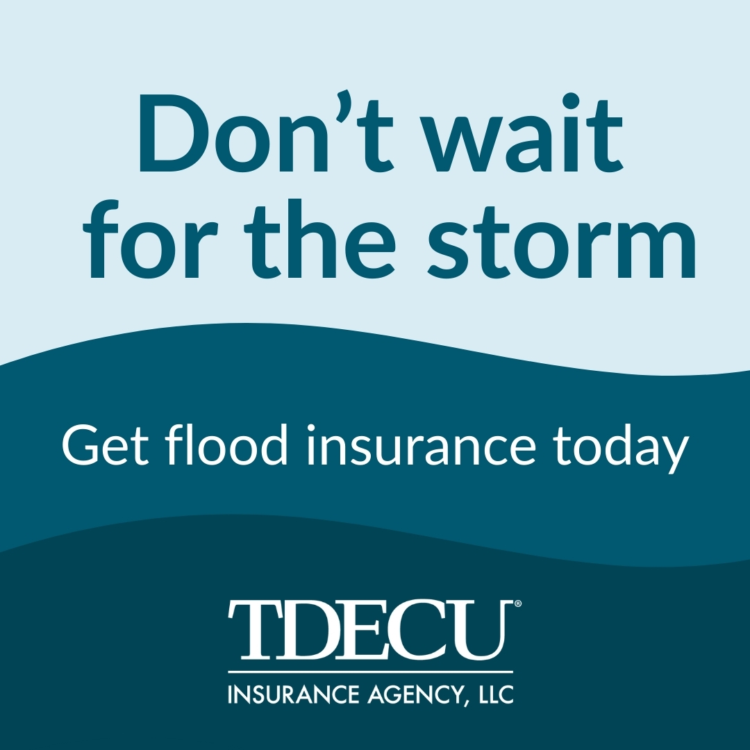 🌧️ Storm season is coming. Are you covered? 🌀 Floods can happen anywhere, even in low-risk areas, and most flood insurance takes 30 days to kick in. Don’t wait until it’s too late. bit.ly/3F9NNq9