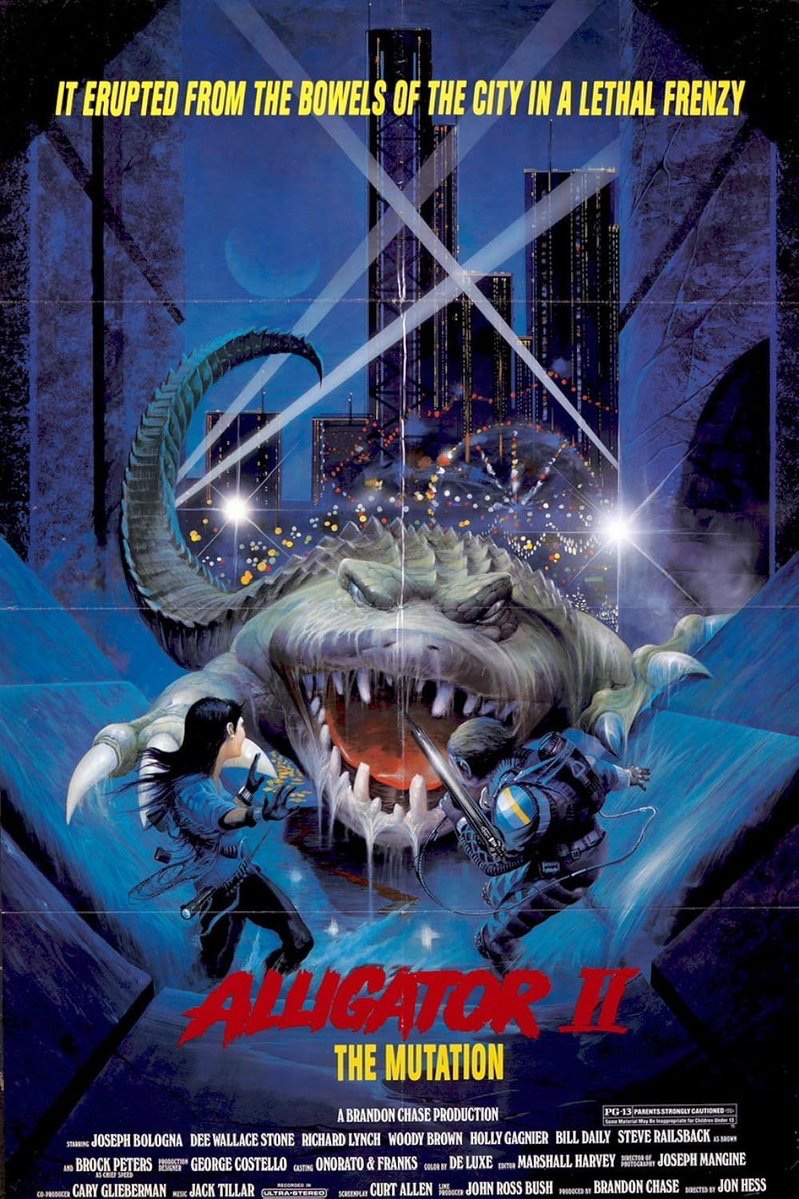EugWSerra's tweet photo. On June 5, 1991, Alligator II: The Mutation was released. #AlligatorIITheMutation #JosephBologna #DeeWallace
#SteveRailsback #RichardLynch #KaneHodder #WoodyBrown
#HarlanArnold #NicolasCowan
#BrockPeters https://t.co/UBPoaLQeFE