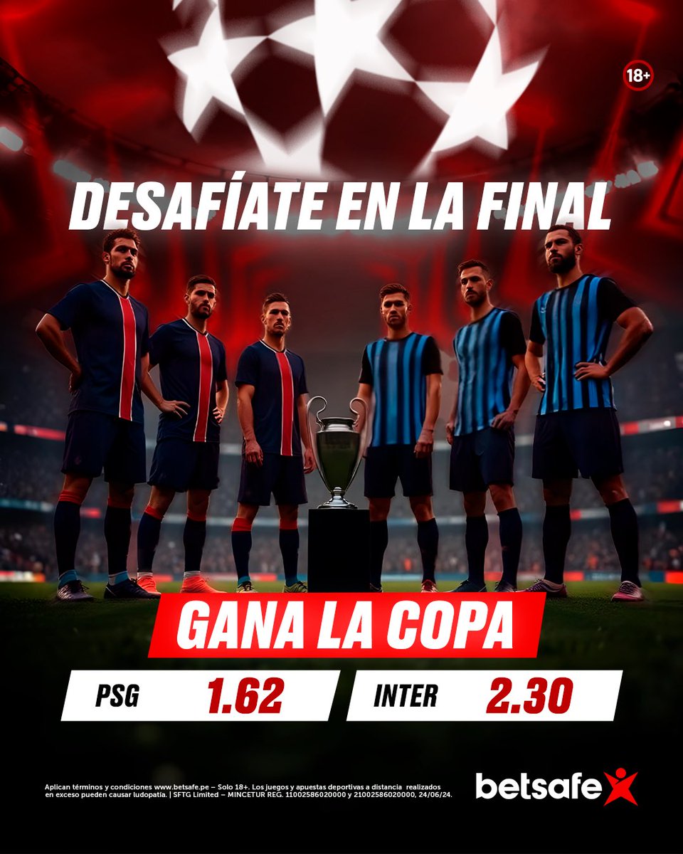 BetsafePeru's tweet photo. ¿Que equipo gritará campeón? https://t.co/47o49usOhP