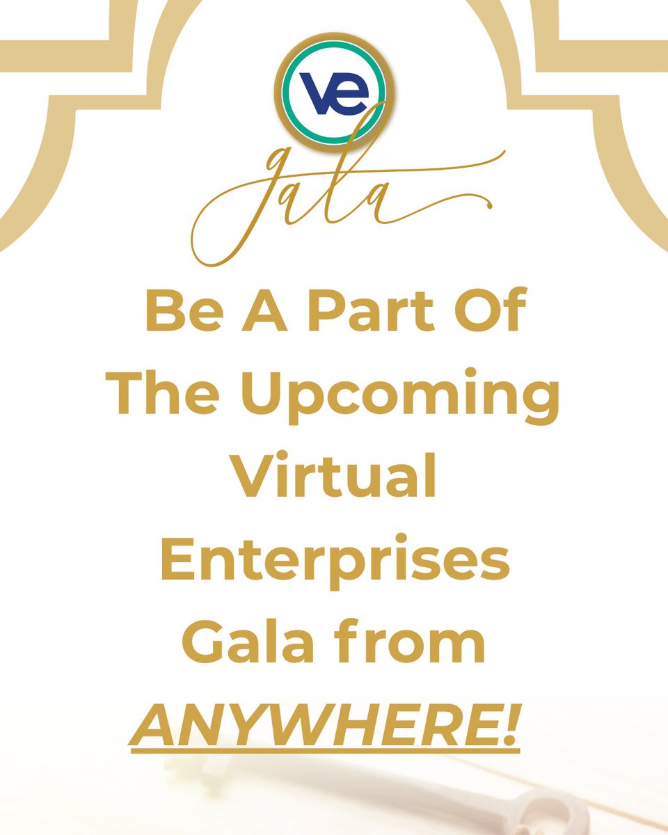 Only 4 days until the #VEGala! Our Silent Auction is now LIVE and fully online. No sign-up needed to view, but you’ll need a free account and card to bid (checks accepted). Auction closes June 3rd at 9 PM EST. Start bidding now via our LinkTree! 🌟
#VirtualEnterprise #VEproud