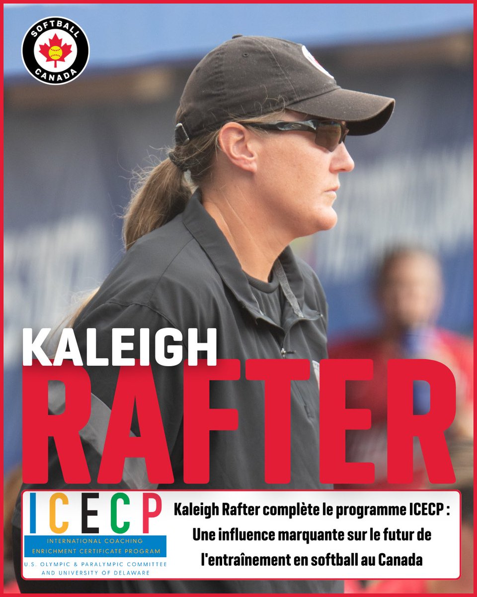 Congratulations to Women’s National Team Head Coach Kaleigh Rafter on completing the prestigious International Coaching Enrichment Certificate Program! 👏🇨🇦
Kaleigh’s final project marks a major step forward for the future of softball coaching in Canada, and we couldn’t be more