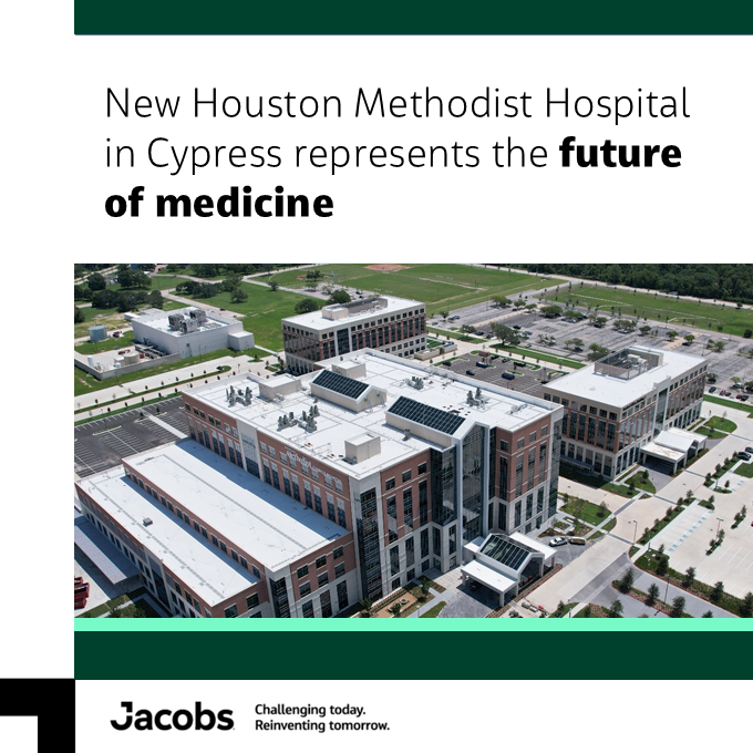 Jacobs (@jacobsconnects) on Twitter photo Early delivery = faster access to life-saving services. 🏥
Explore the new <a href="/MethodistHosp/">Houston Methodist</a> Cypress, delivered with #OurJacobs: jcob.co/EFk750VXx5o
📸: Houston Methodist Early delivery = faster access to life-saving services. 🏥
Explore the new <a href="/MethodistHosp/">Houston Methodist</a> Cypress, delivered with #OurJacobs: jcob.co/EFk750VXx5o
📸: Houston Methodist