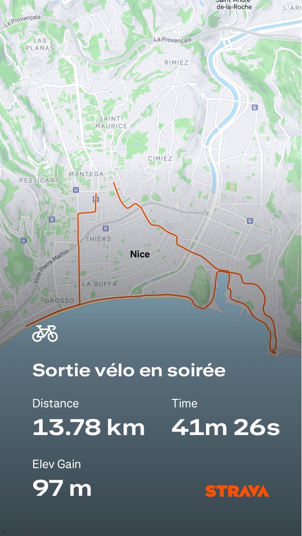 Dr. Jean-Baptiste Wiroth (@jbwiroth) on Twitter photo Challenge 30 jours de sport J30 ... un petit décrassage sur la Promenade des Anglais pour finir en beauté !
Encore bravo <a href="/Tino_Bourse/">TINO | Bourse, Banque et Investissement | 〽️🔟</a> pour cette initiative qui a été un vrai succès 👏👏👏
#investirsursoi Challenge 30 jours de sport J30 ... un petit décrassage sur la Promenade des Anglais pour finir en beauté !
Encore bravo <a href="/Tino_Bourse/">TINO | Bourse, Banque et Investissement | 〽️🔟</a> pour cette initiative qui a été un vrai succès 👏👏👏
#investirsursoi