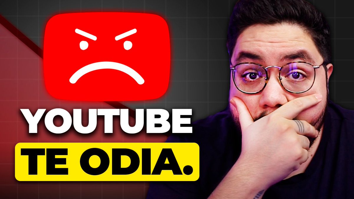 6 Errores Que Debes EVITAR en YouTube o Tu Canal Morirá
youtu.be/Mv2PB19HpJk