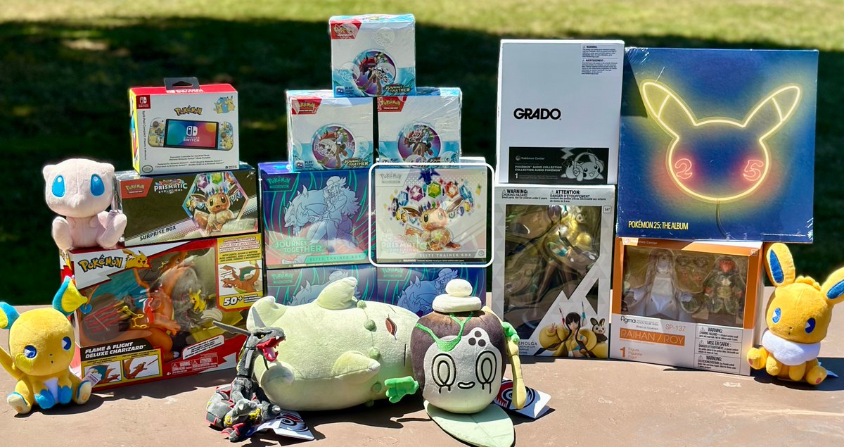 This was all generously #gifted_by <a href="/Pokemon/">Pokémon</a> to me! I decided to use for our Pride Month fundraiser! 🙏

🏳️‍🌈 1st giveaway:

👾 1 winner → 1 ETB!

TO ENTER: follow <a href="/pkmnpride/">PKMNpride</a>, like &amp; repost. US only - ends 6/8!

[TPCi not responsible nor an official sponsor of our event/giveaways]