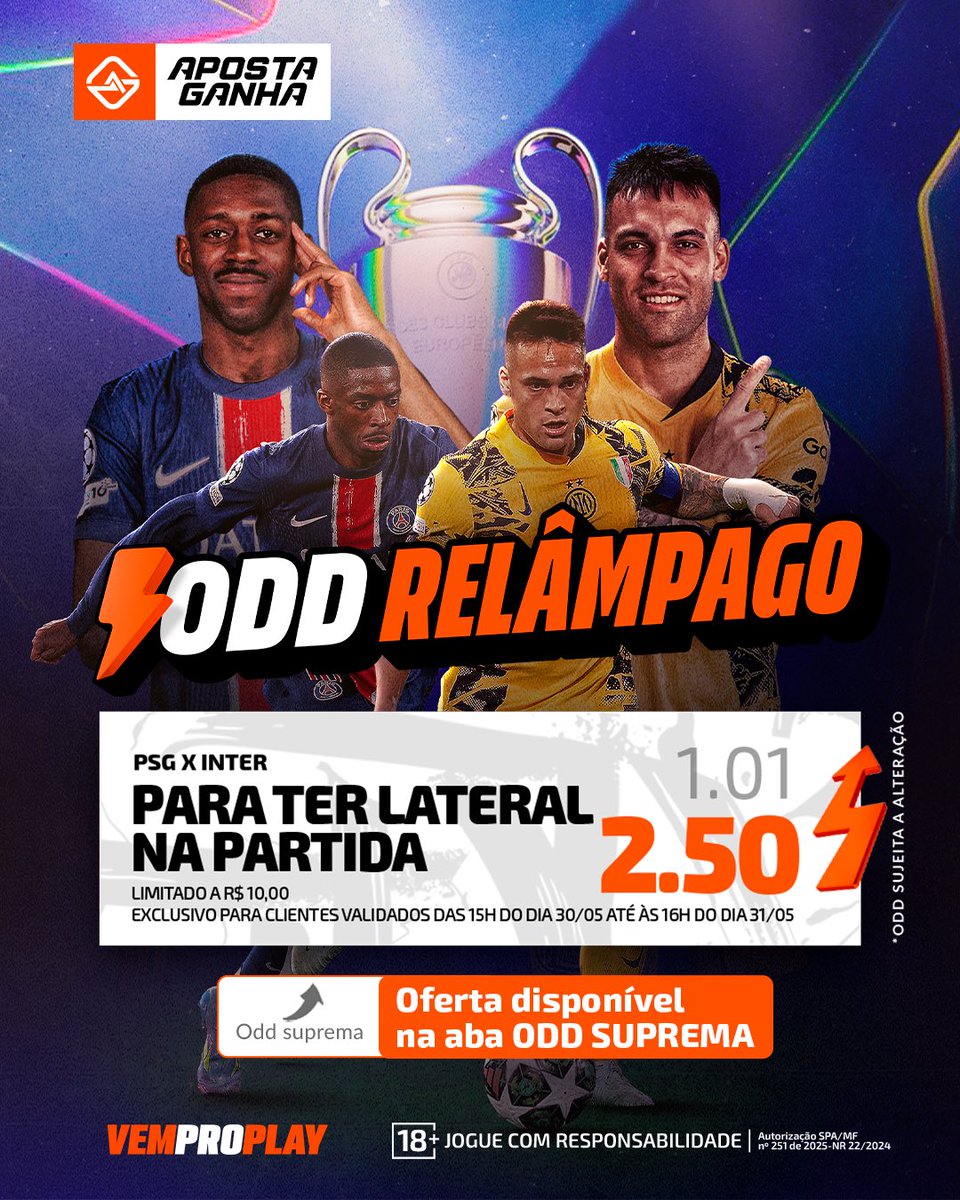 QueroApostar's tweet photo. D-A-D-O 
Lateralzinho na partida pagando 2.50
Disponível no: 
https://t.co/scAUlVV6Rh https://t.co/THl97yiOxx