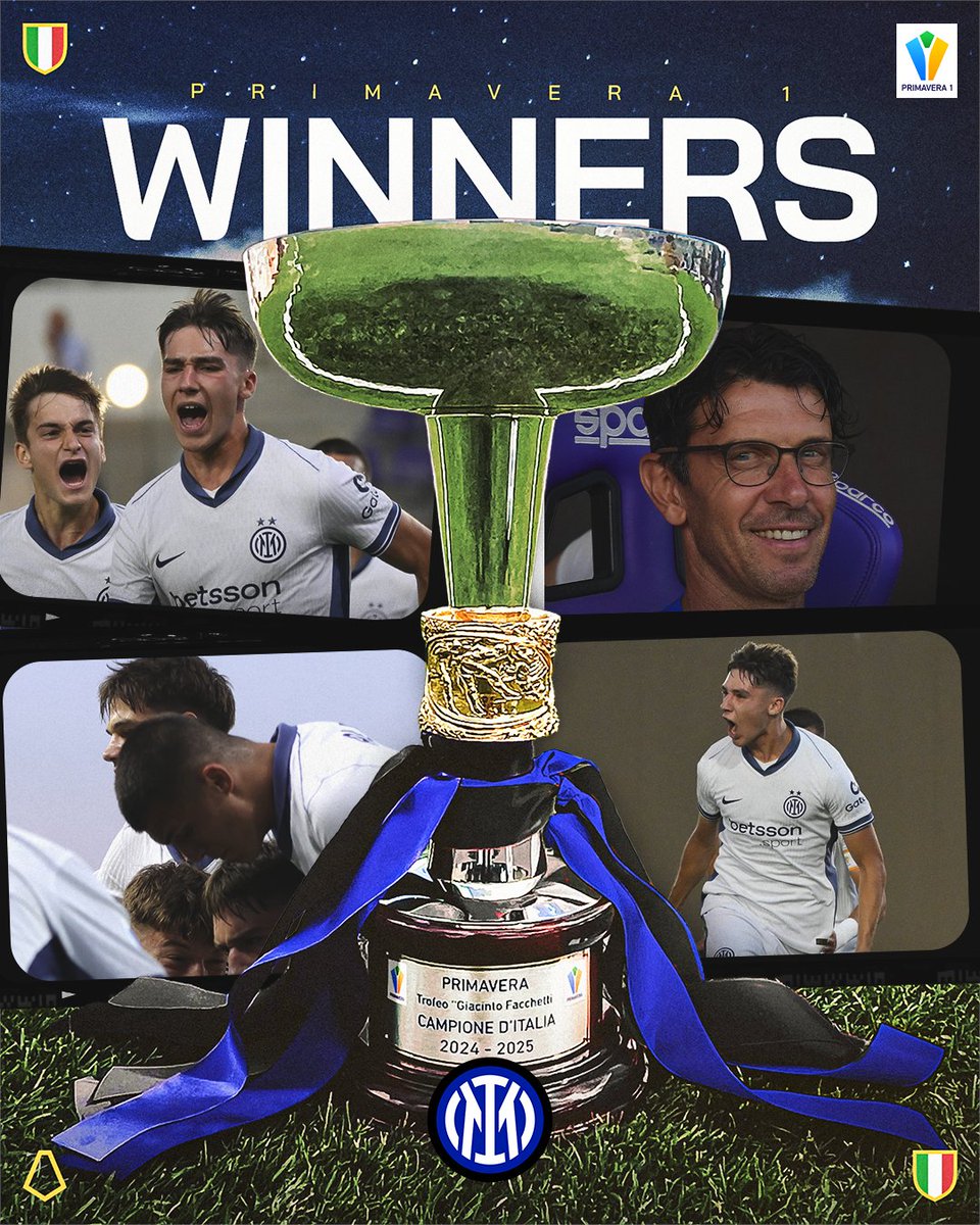 Lega Serie A (@seriea) on Twitter photo L' <a href="/Inter/">Inter โญโญ</a> vince la #Primavera1! ๐
#FiorentinaInter 0-3 โก๏ธ Bovo, Berenbruch, Lavelli โฝ๏ธ L' <a href="/Inter/">Inter โญโญ</a> vince la #Primavera1! ๐
#FiorentinaInter 0-3 โก๏ธ Bovo, Berenbruch, Lavelli โฝ๏ธ