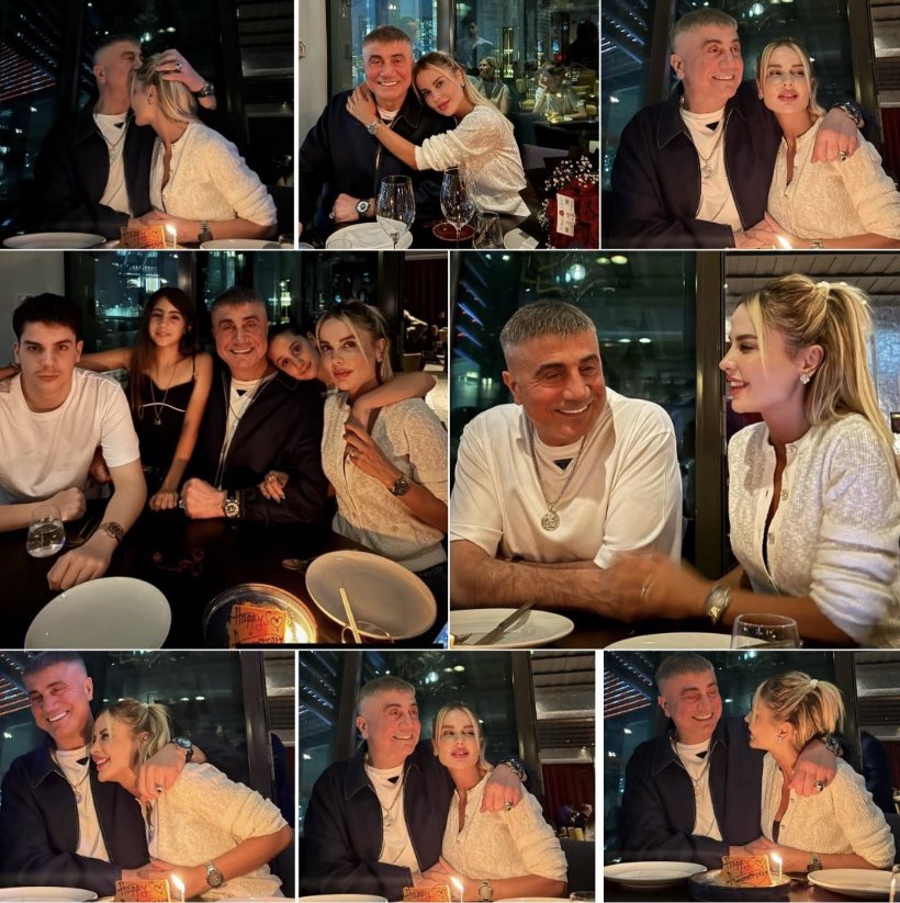 🧿DEVLERİN AŞKI BÜYÜK OLUR♥️

Aşkınız Tarihe Altın Harflerle Yazılacak Kadar Güzel...

Kıymetli REİSİM @Sedat_Peker 👑
#SedatPEKER #ÖzgePEKER 💐