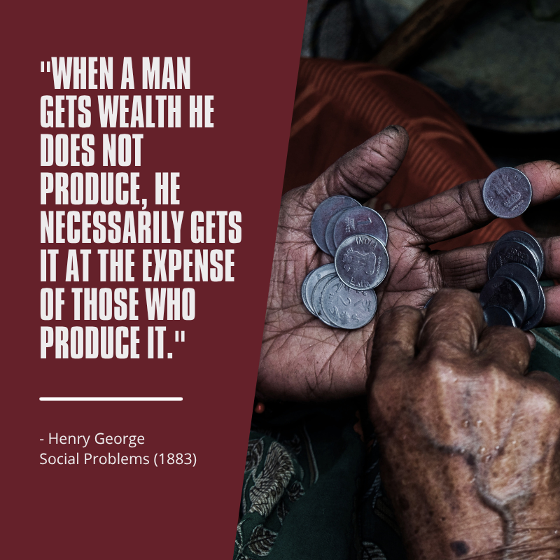 HGSSSNYC's tweet photo. Learn more at https://t.co/Mncd1KIOLE

#quote #HenryGeorge #Georgism #HGSSS #SocialProblems #1883 https://t.co/zjGUfa6L7s