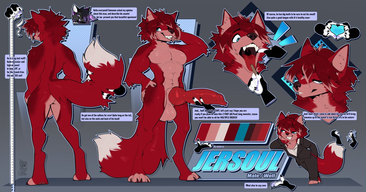 Commission for Jersoul!
Refsheet presentation!