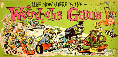 I dig the whole Ed "Big Daddy" Roth Kustom Kulture hot rod art jive. Bill Campbell worked in the same vein &amp; created cool model kits like the Weird-ohs. 1/3