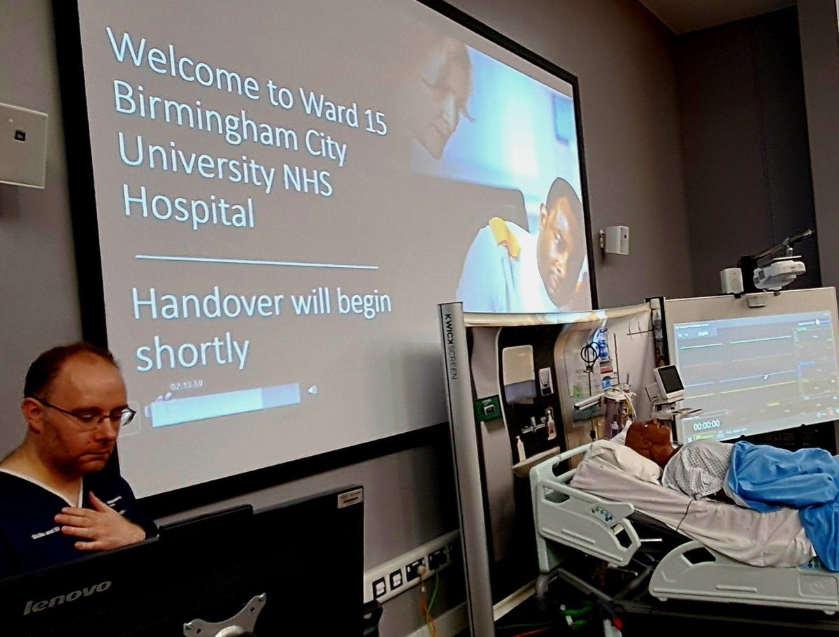 What a week, supporting one of our nursing modules <a href="/BCUHELS/">BCU HELS</a> <a href="/BCUAdultNursing/">BCU Adult Nursing</a> with large-scale simulation. The students came down and got hands on. They loved it and and learnt loads. More coming your way here at <a href="/MyBCU/">Birmingham City University</a>  #sim #nurseacademic
