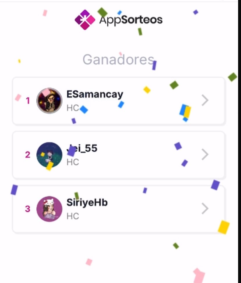 IMPERIOGAMESMMG's tweet image. FELICIDADES A LOS GANADORES DEL SORTEO ✨ 

@ESamancay 
@Jei_55 
@SiriyeHb 

POR FAVOR PASAR POR EL IMPERIO PARA COBRAR SU PREMIO 🤍✨

Gracias ah todos por el apoyo 🤧🤍