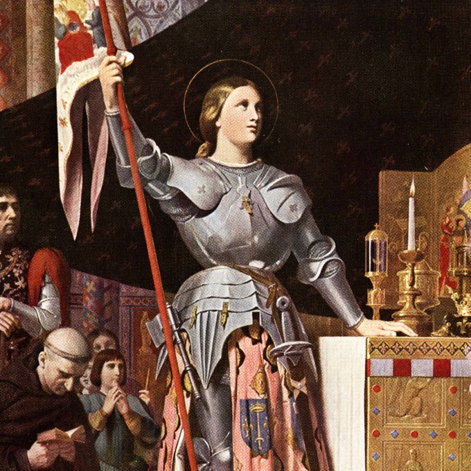 Today, May 30, we honor the martyrdom of a teenage girl who changed the course of history.

Joan of Arc, the warrior saint, mystic, and deliverer of France, was burned alive for her fidelity to God’s voice.

She was 19 years old.

This is her story - a 🧵✝️🇫🇷