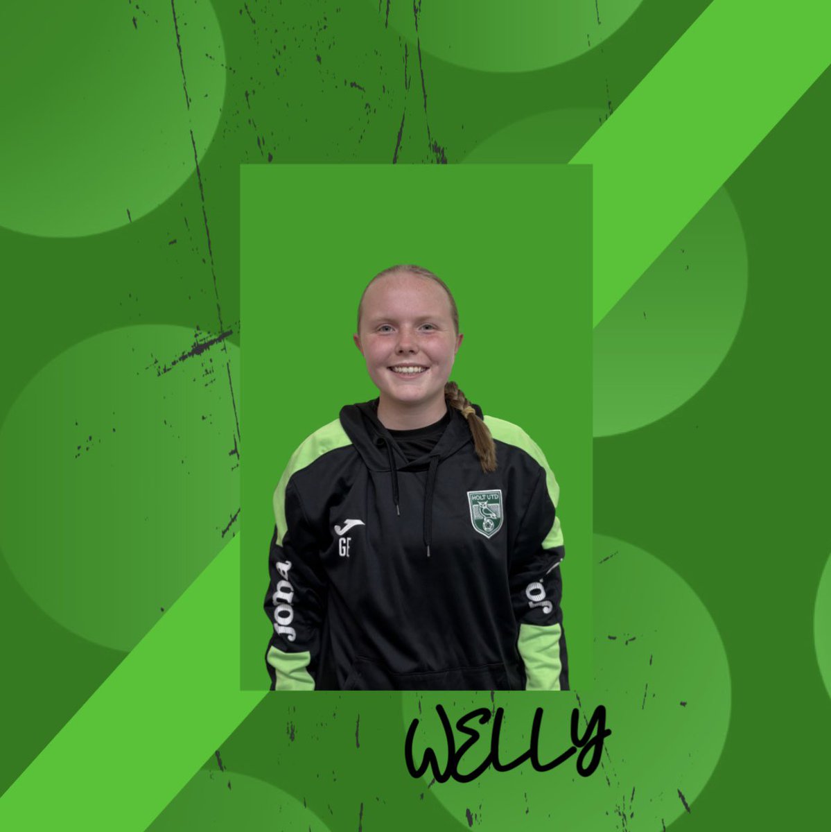 Our beast between the sticks, Welly didn’t start the season with us but what a signing she was. She grew in confidence and made some unbelievable saves in every game this season. An extremely talented young goal keeper!! Thank you and well done Welly!!