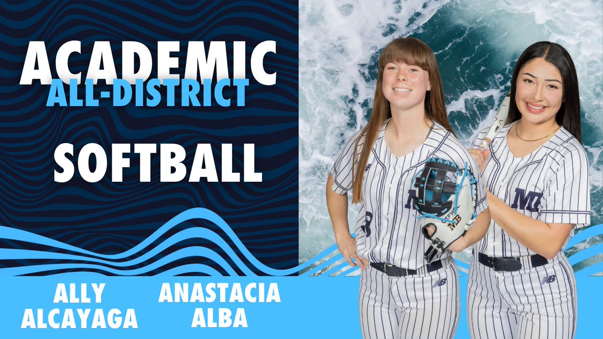 #MakeWavesMB (@otterathletics) on Twitter photo Alcayaga, Alba Named CSC Academic All-District For <a href="/CSUMBsoftball/">CSUMBsoftball</a> bit.ly/43Va1Wg #WeAreMB Alcayaga, Alba Named CSC Academic All-District For <a href="/CSUMBsoftball/">CSUMBsoftball</a> bit.ly/43Va1Wg #WeAreMB