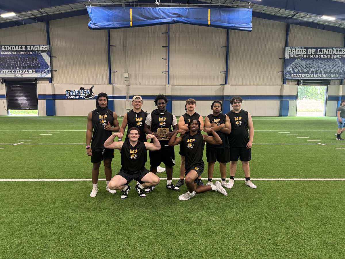 Burleson (@burlesonhsu) on Twitter photo Congratulations to the East Texas D1 CHAMPIONS - Mount Pleasant Tigers <a href="/MPTFootball/">Mount Pleasant Tigers Football</a> . <a href="/BigBodyBusines1/">Big Body Business</a> <a href="/HSUCowboys/">Hardin-Simmons Cowboy Football</a> STATE Qualifier LineMAN Challenge. #BigBodies #BigBodyBusiness Congratulations to the East Texas D1 CHAMPIONS - Mount Pleasant Tigers <a href="/MPTFootball/">Mount Pleasant Tigers Football</a> . <a href="/BigBodyBusines1/">Big Body Business</a> <a href="/HSUCowboys/">Hardin-Simmons Cowboy Football</a> STATE Qualifier LineMAN Challenge. #BigBodies #BigBodyBusiness