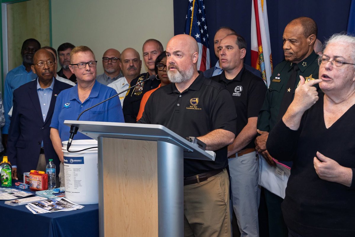 Today we held our annual press conference in advance of the 2025 Hurricane season which begins on June 1st.

Please visit leonready.com to learn everything you need to know.

Also, be on the lookout for our 2025 hurricane preparedness guide which will be delivered via