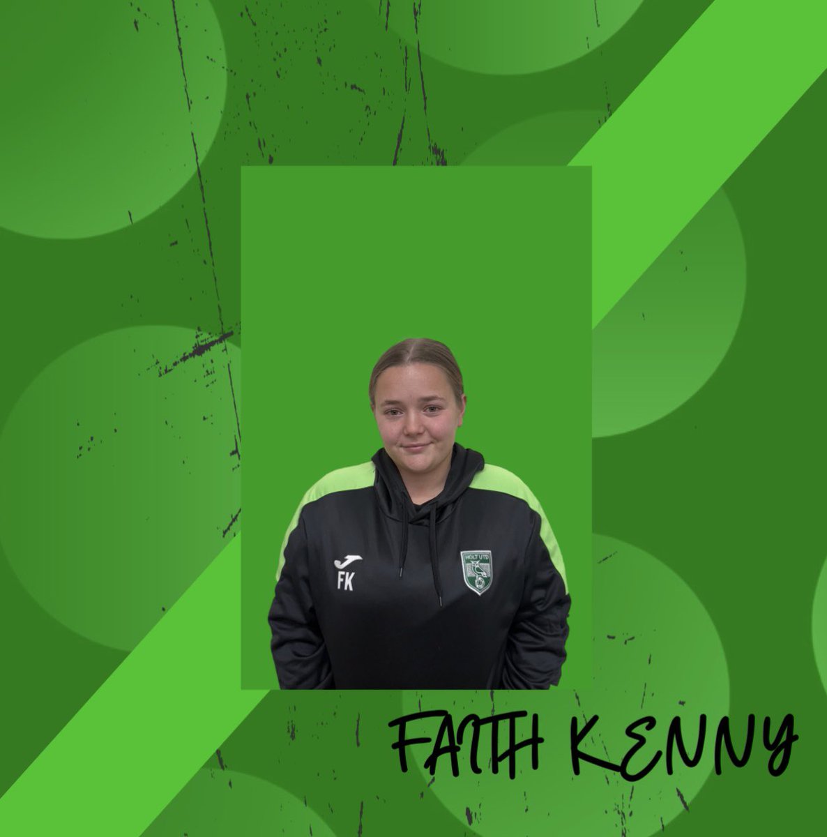 Faith came to us at the start of the season and she was a brick wall at the back, unfortunately struggled with injuries but such an important part of this journey. Thank you and well done Faith!!