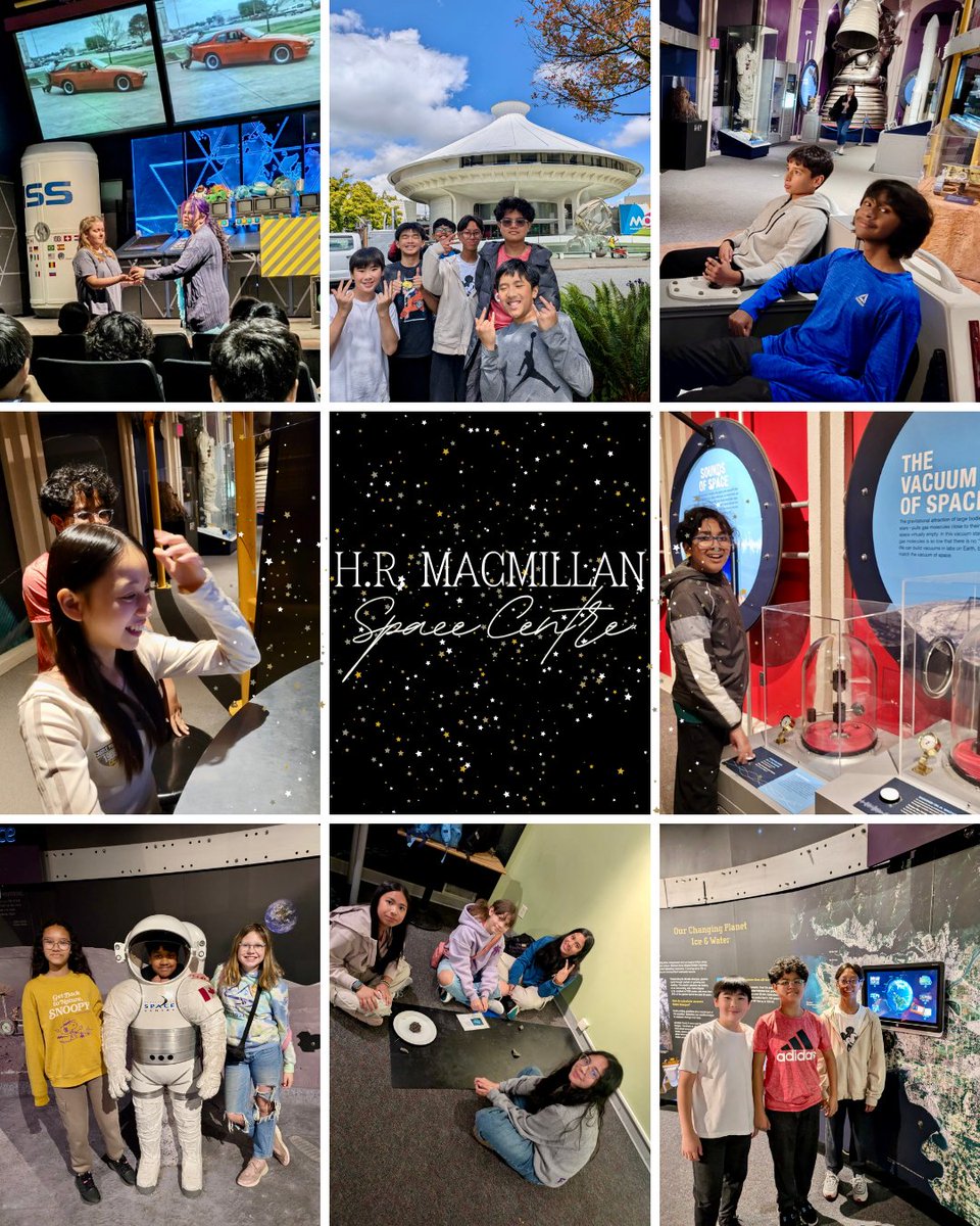 stbeeconnects's tweet photo. Grade 6 field trip to the MacMillan Space Centre last week! #macmillanspacecentre #spaceiscool #stbeestudents https://t.co/Zj4rhYDQ5d