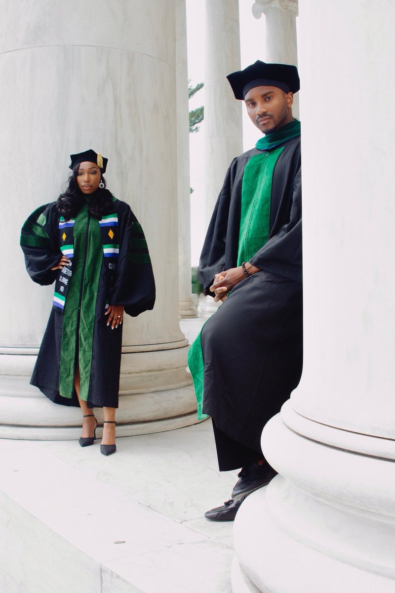Road2DrB's tweet image. Mirroring and magnifying each other’s light — now as Dr. & Dr. 🎓🩺