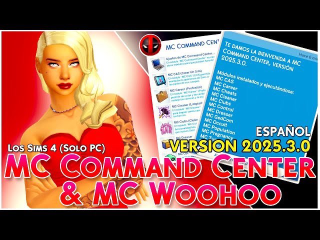 CindySimsGames's tweet image. MC COMMAND CENTER 2025.3.0 // LOS SIMS 4 (MOD ESPAÑOL) #mccc #thesims4 #... youtu.be/jbiCvKQ3CDg?si… via @YouTube @TheSims @LosSimsES @LesSims @zelenedraconis @LanaLang90 @YouTubeGaming