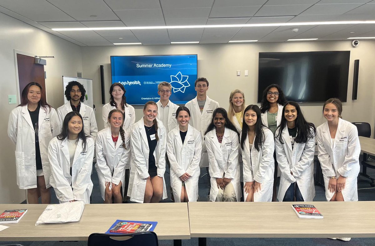 Are you ready for it? One of these students may be your doctor one day :)

Yesterday we had an orientation for a small group of 2025 TAP Health Summer Academy students at the beautiful <a href="/cincylibrary/">Cincy Library</a> - Walnut Hills! These future medical professionals are pumped to get started! 🩺