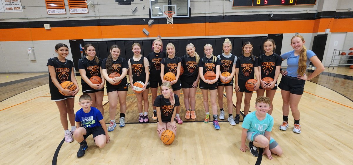 Successful first day!
Go Lady 🐅 🏀