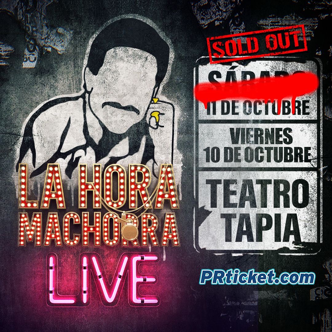 ¡Machorr0s, vamos pa’l Teatro Tapia! Solo les diremos que es un espectáculo no apto para las redes. Consigue tus boletos aquí: boletos.prticket.com/events/en/laho… 🦜🎟️ <a href="/JoseValiente/">José Valiente</a> <a href="/oscarnavarropr/">Oscar Navarro</a>