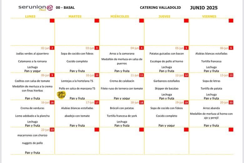 Os presentamos el menú de comedor del mes de junio.

¡Qué aproveche!

educacyl
<a href="/cfievalladolid/">CFIE VALLADOLID</a>
<a href="/villadeiscar/">villadeiscar</a>

#ceipálvarfáñez #comedorescolar #menú #junio