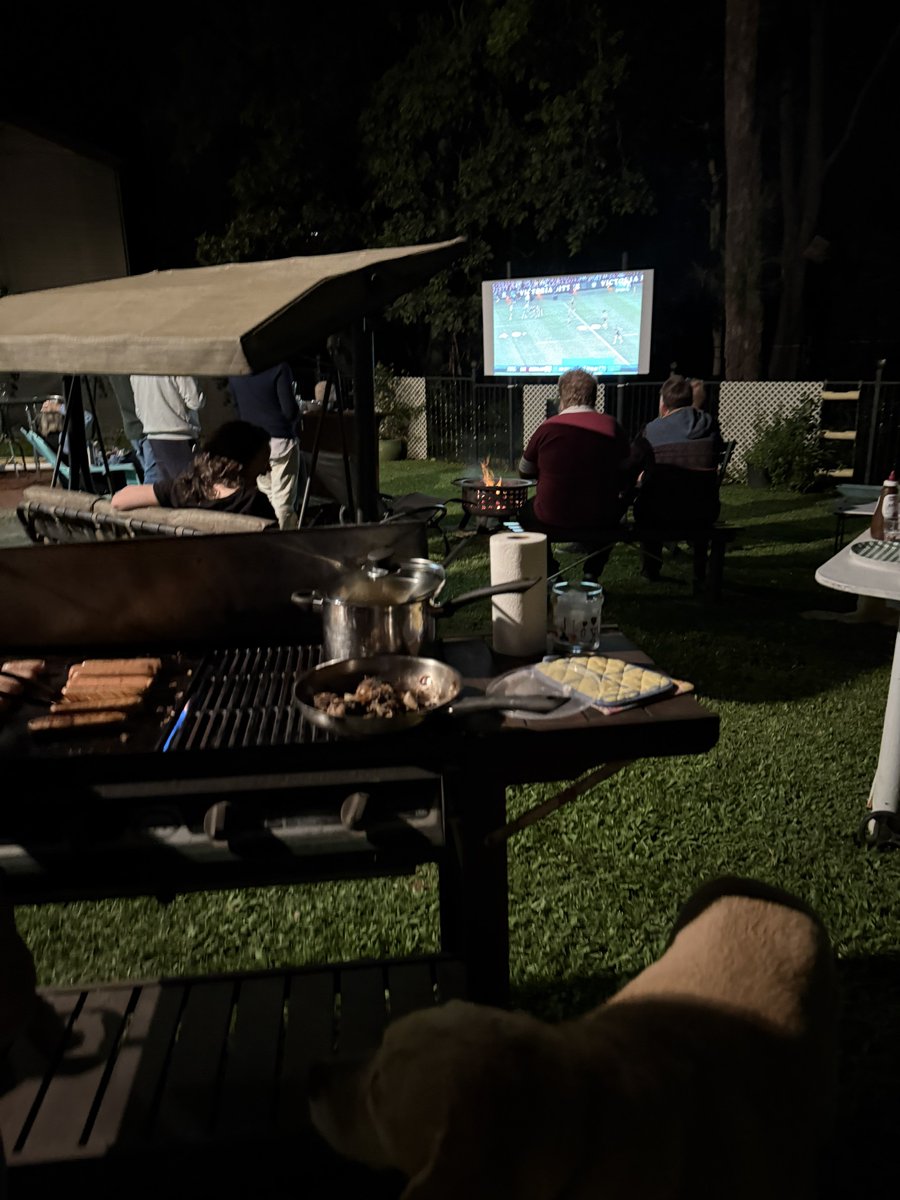 Dog
BBQ
Backyard
State of Origin
Mates
All you need.