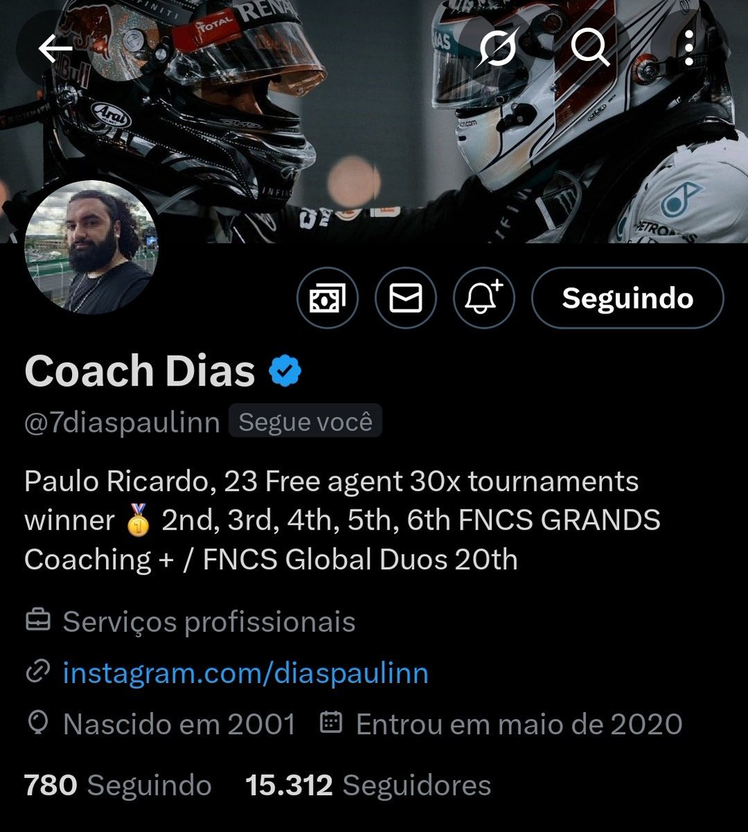 Paulo (@7diaspaulin) on Twitter photo Rapaziada.
Perdi acesso a minha conta (<a href="/7diaspaulinn/">Coach Dias</a>) e não estou recebendo suporte.
Enquanto isso, vou usar essa aqui. Quem puder seguir, agradeço demais! Tomara que resolvam logo...
perder isso é desanimador pprt Rapaziada.
Perdi acesso a minha conta (<a href="/7diaspaulinn/">Coach Dias</a>) e não estou recebendo suporte.
Enquanto isso, vou usar essa aqui. Quem puder seguir, agradeço demais! Tomara que resolvam logo...
perder isso é desanimador pprt