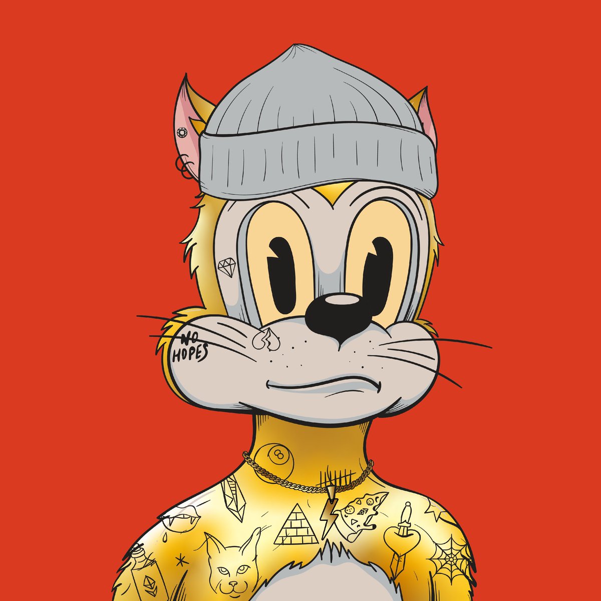BAGG3RZ's tweet image. Ain’t nothin’ like the original. 
Back to the OG PFP @DegenToonz