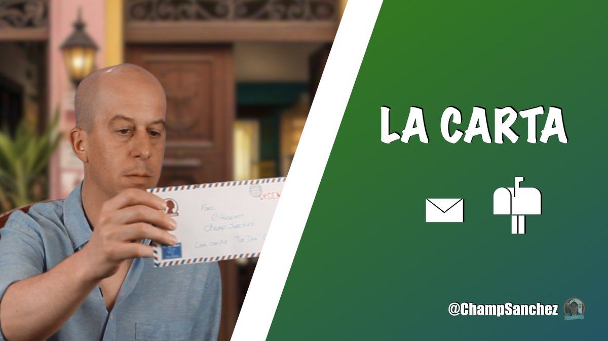 champsanchez's tweet image. Me llegó una carta y no sé muy bien que hacer.
#ViernesDeChamp #FelizViernesATodos #YoNoVotoElPrimeroDeJunio
LINK AL VIDEO AQUÍ:
👇👇👇👇
youtu.be/w3VafeTP5zE