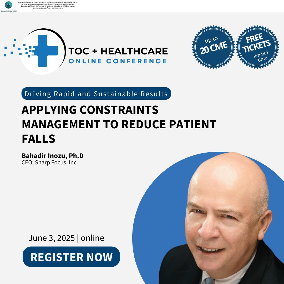 binozu's tweet photo. We're excited to share results from using TOC, Dynamic Risk Management, and HRO principles. Falls are tough to prevent. Join us for practical insights to help protect those we love. #PatientSafety #HRO #TOC #PatientSafety #RiskManagement https://t.co/r1rpBWTqiB https://t.co/idwbO0fUk1