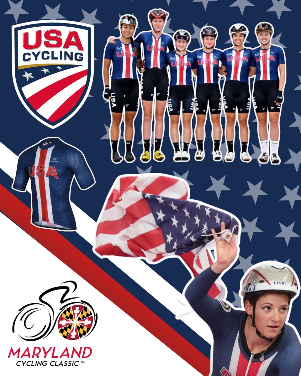 We’re excited to welcome Team USA Women’s Road Cycling to the 2025 Maryland Cycling Classic! As a powerhouse of talent and determination, these athletes represent the best of American cycling on the world stage. We can't wait to see them light up the course here in Baltimore!