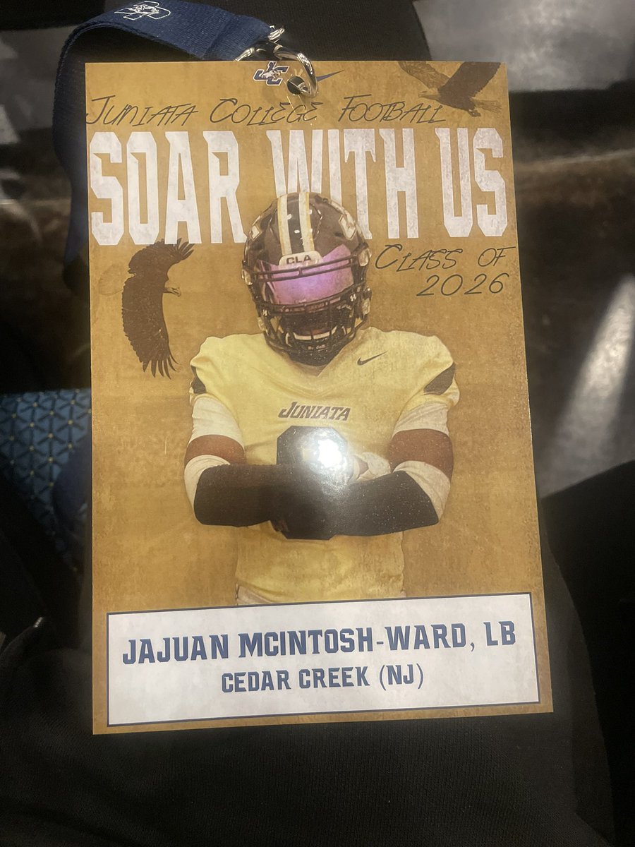 Jajuan McIntosh-Ward (@juan2sturdy) on Twitter photo Had an amazing time at my visit to Juniata College. Thank you <a href="/Coach_Adolph/">Matt Adolph</a> and rest of the <a href="/JuniataFootball/">Juniata College Football</a> staff for having me!
<a href="/cedar_football/">Cedar Creek Football</a> Had an amazing time at my visit to Juniata College. Thank you <a href="/Coach_Adolph/">Matt Adolph</a> and rest of the <a href="/JuniataFootball/">Juniata College Football</a> staff for having me!
<a href="/cedar_football/">Cedar Creek Football</a>