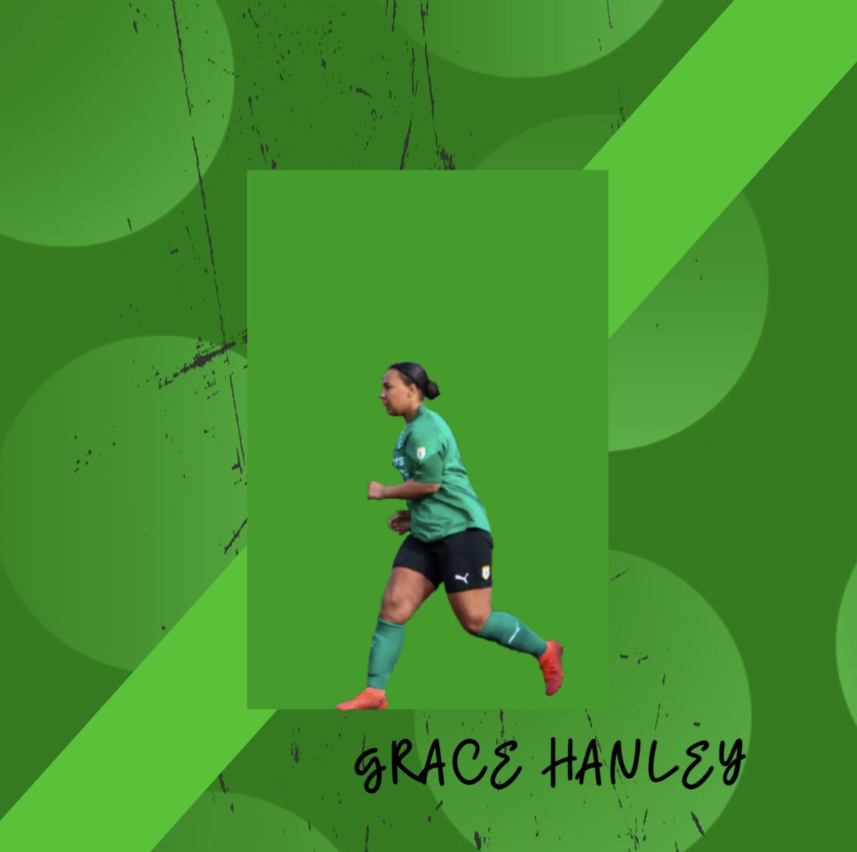 Another player who came to us later in the season, but was a fantastic signing. She would continuously fight thoughout the game with her desire to always win the ball. Always looking to drive forward and be positive!! Thank you and well done Grace!!