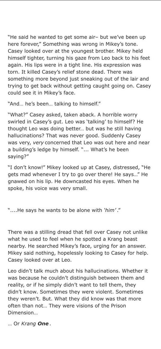 Purgatory Paradise: Medium 

Yeah can i get a medium combo with two Sliders? 

archiveofourown.org/works/66038167 
#rottmnt #RiseoftheTMNT #SaveRiseoftheTMNT #SaveRiseofTMNT #ficupdate