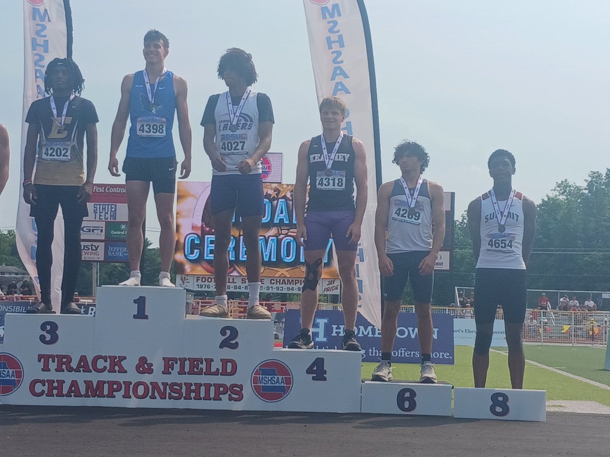 CourierTribuneSports (@myctsports) on Twitter photo STATE MEDALIST.
Senior Jacob Dillon earns fourth overall in triple jump for <a href="/kearneybtf/">Kearney Boys Track</a> with a leap of 13.53 meters (44 feet and 4.75 inches) in the Class 4 State Championships. STATE MEDALIST.
Senior Jacob Dillon earns fourth overall in triple jump for <a href="/kearneybtf/">Kearney Boys Track</a> with a leap of 13.53 meters (44 feet and 4.75 inches) in the Class 4 State Championships.