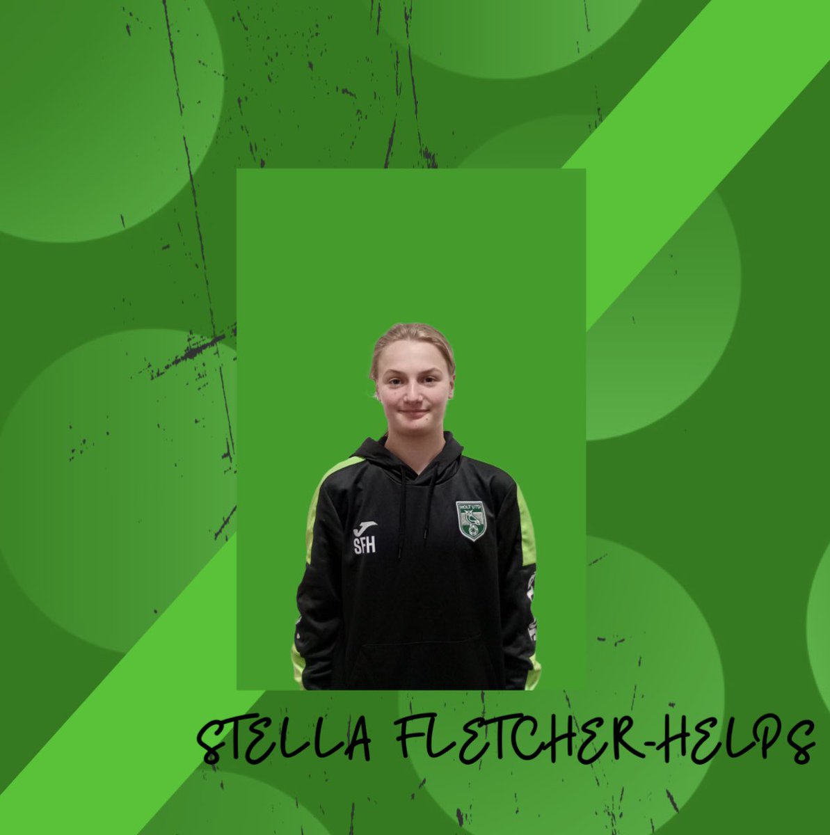 Our pocket rocket, who done so much for us throughout the season coming back from university just to help us out, and even though it was tough at times, she continued to push and worked tirelessly for the team. Thank you and well done Stella!!