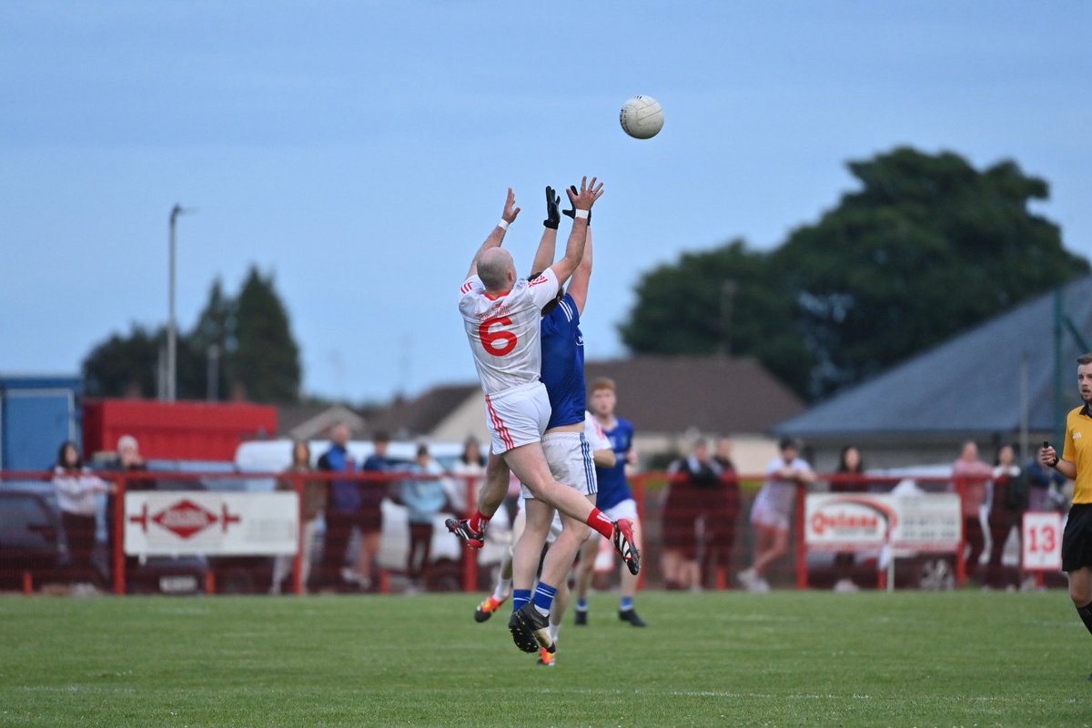 The big local <a href="/TyroneGAALive/">Tyrone GAA</a> league derby ended in another win for Kyle Coney’s high flying <a href="/DerrytreskGAC/">Derrytresk GAC</a> team who remain unbeaten and squeezed through by 2 points against a gallant <a href="/BrackavilleGFC/">Breac an Bhile Eoghan Rua</a> team. Final score Brackaville 1-16 Derrytresk 2-15. Stephen Mc Bride <a href="/drumquingaa/">Drumquin Wolfe Tones</a>