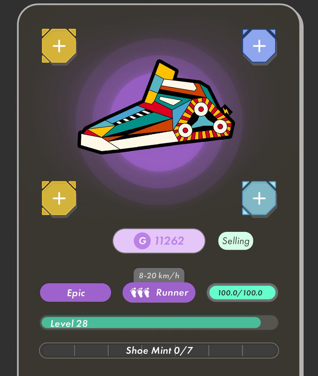 $STEPN BLACK FRIDAY DEAL

ON $BNB GENESIS SNEAKER‼️

If sold today I’ll giveaway 100 $GMT

LIKE AND RETWEET TO QUALIFY!