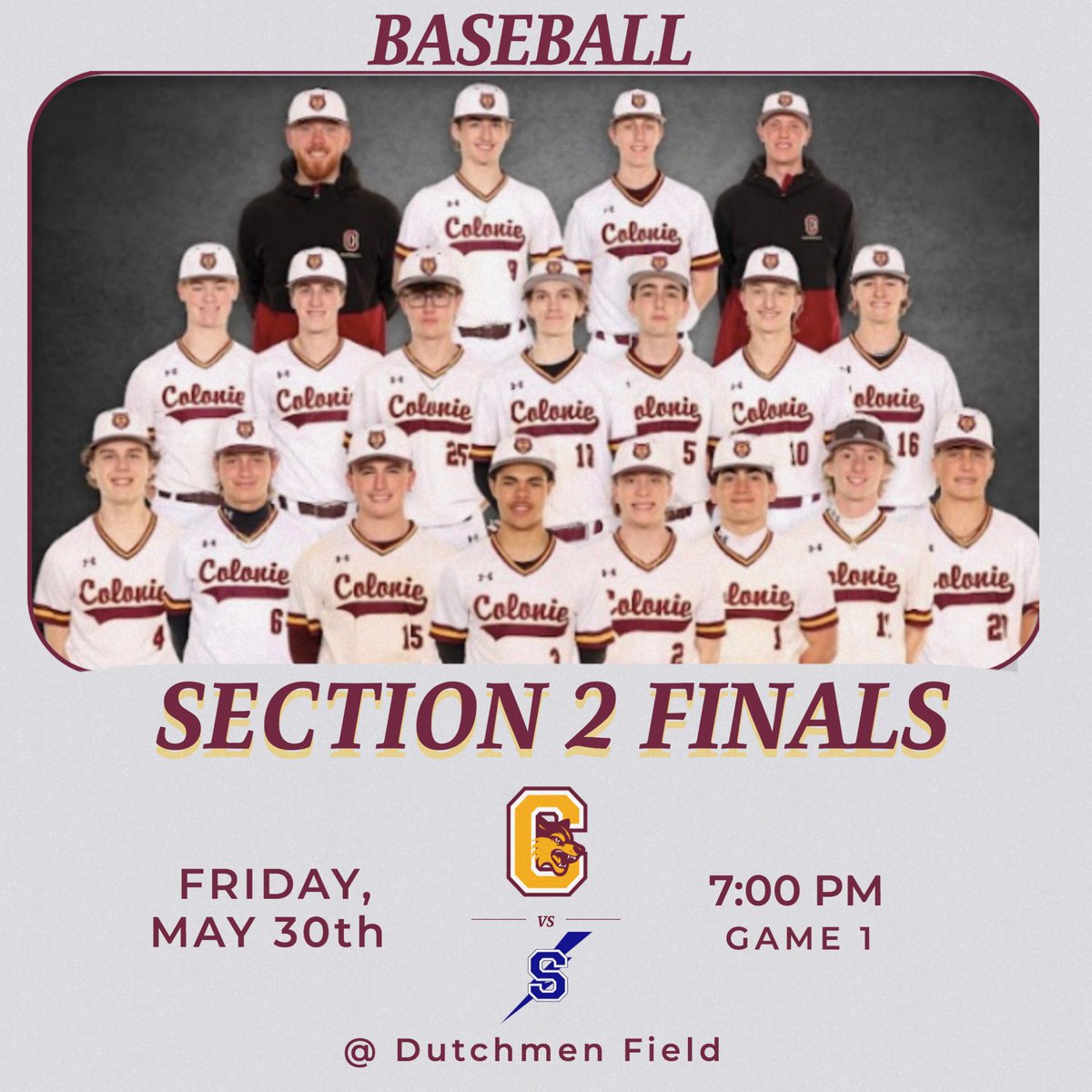 Colonie Athletics (@coloniepack) on Twitter photo 