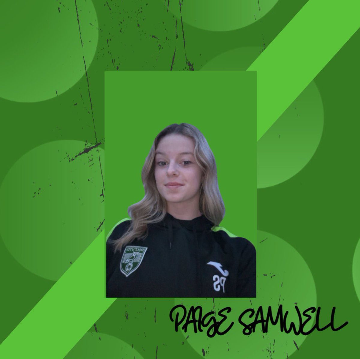 Another one of our university players, but made such an impact when she came back. She was electric on the wing and scored numerous goals for us this season, whilst also assisting her teammates. Thank you and well done Paige!!