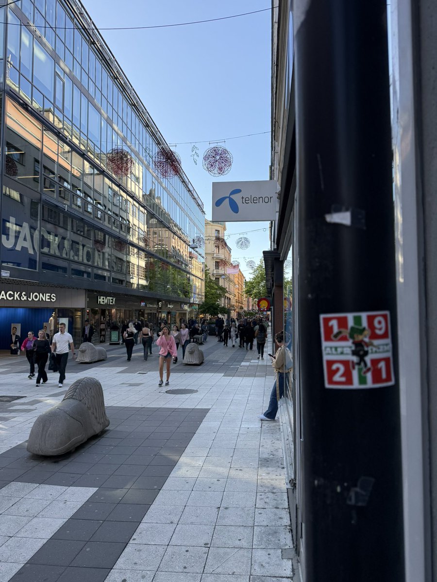 När huvudstaden får finbesök. #modose