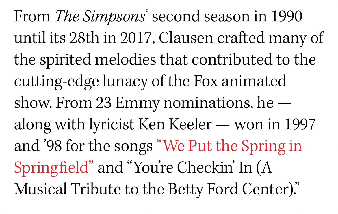 jonathanmb32's tweet photo. RIP to a quietly pivotal part of one of the Great Shows. Two extremely deserved Emmy wins too https://t.co/Y91UD5p9X3