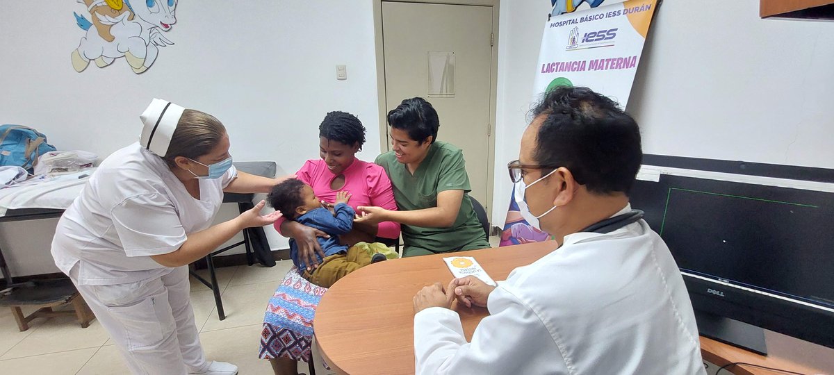 #IESSteInforma | El Hospital Básico Durán atienda aproximadamente 1050 niños en el área de Pediatría. 
Hoy nos unimos a esta celebración con el compromiso de ofrecer una mejor atención, oportuna y de calidad.